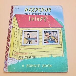 Hesperus Vintage Bonnie Book Story of a Jalopy 1954 Guy Parker RARE HC